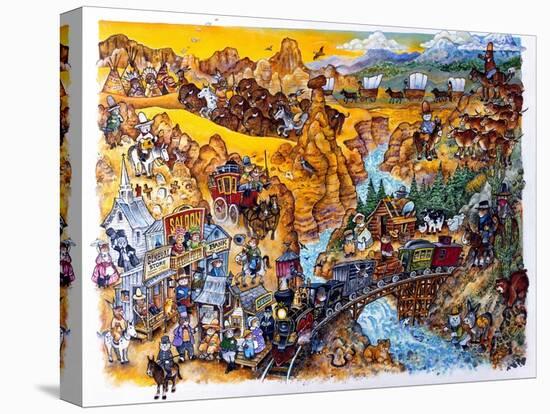 How the West Was Won-Bill Bell-Stretched Canvas