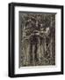 How They Met Themselves, C.1850/60-Dante Gabriel Rossetti-Framed Giclee Print