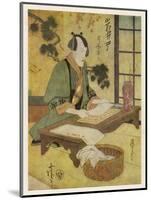 How They Print from Wood Blocks in the Orient-J. Coggeshall Wilson-Mounted Art Print