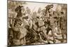 How Three Thousand British Infantry at Le Cateau Withstood 9,000 of the Crack Prussian Cavalry-null-Mounted Giclee Print