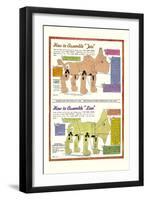 How to Assemble Toto-William W. Denslow-Framed Art Print