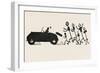 How to Be a Motorist-William Heath Robinson-Framed Art Print