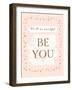 How To Be Beautiful-Leah Straatsma-Framed Art Print