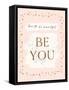 How To Be Beautiful-Leah Straatsma-Framed Stretched Canvas