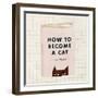 How to become a cat, 2019-Lea Le Pivert-Framed Giclee Print