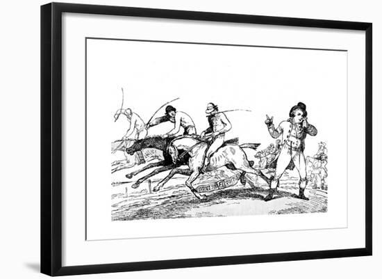 How to Escape Winning, 1791-Thomas Rowlandson-Framed Giclee Print