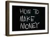 How to Make Money-airdone-Framed Art Print