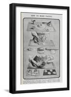 How To Make Pastry-Isabella Beeton-Framed Giclee Print