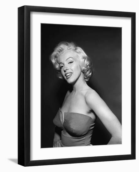 HOW TO MARRY A MILLIONAIRE, 1953 directed by JEAN NEGULESCO Maeilyn Monroe (b/w photo)-null-Framed Photo