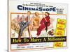 How to Marry a Millionaire, 1953-null-Stretched Canvas