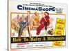 How to Marry a Millionaire, 1953-null-Stretched Canvas