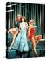 How To Marry A Millionaire, Betty Grable, Lauren Bacall, Marilyn Monroe, 1953-null-Stretched Canvas