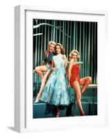 How To Marry A Millionaire, Betty Grable, Lauren Bacall, Marilyn Monroe, 1953-null-Framed Photo