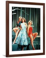 How To Marry A Millionaire, Betty Grable, Lauren Bacall, Marilyn Monroe, 1953-null-Framed Photo