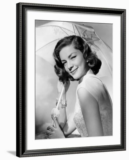 How to Marry a Millionaire, Lauren Bacall, 1953-null-Framed Photo