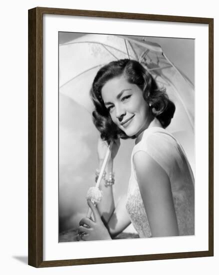 How to Marry a Millionaire, Lauren Bacall, 1953-null-Framed Photo