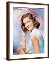 HOW TO MARRY A MILLIONAIRE, Lauren Bacall, 1953.-null-Framed Photo