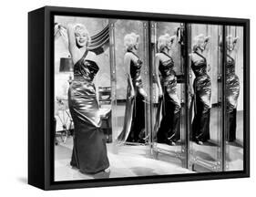 How to Marry a Millionaire, Marilyn Monroe, 1953-null-Framed Stretched Canvas