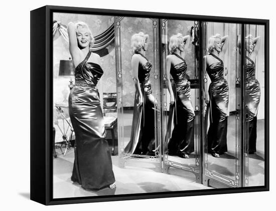 How to Marry a Millionaire, Marilyn Monroe, 1953-null-Framed Stretched Canvas