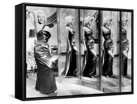 How to Marry a Millionaire, Marilyn Monroe, 1953-null-Framed Stretched Canvas