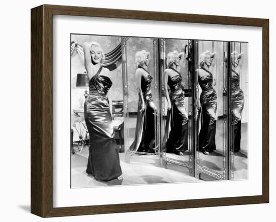 How to Marry a Millionaire, Marilyn Monroe, 1953-null-Framed Photo