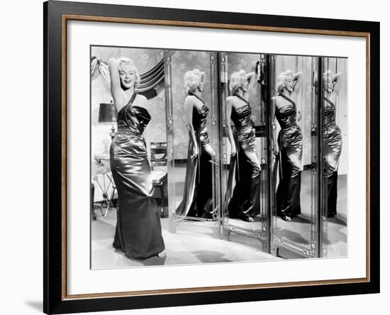 How to Marry a Millionaire, Marilyn Monroe, 1953-null-Framed Photo