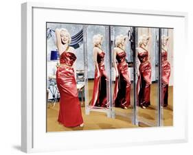 How to Marry a Millionaire, Marilyn Monroe, 1953-null-Framed Photo