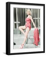 HOW TO MARRY A MILLIONAIRE, Marilyn Monroe, 1953.-null-Framed Photo