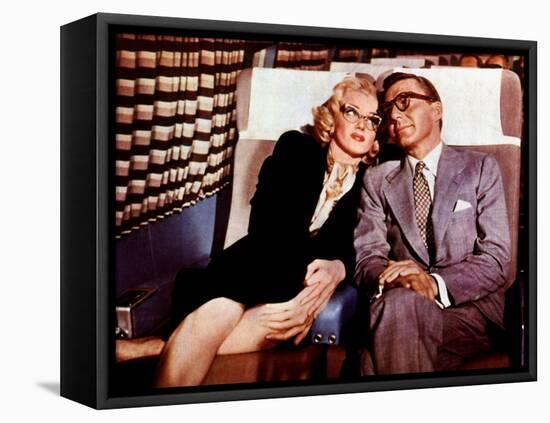 How To Marry A Millionaire, Marilyn Monroe, David Wayne, 1953-null-Framed Stretched Canvas