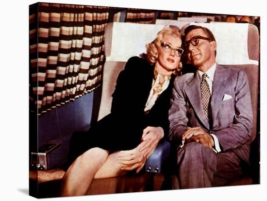 How To Marry A Millionaire, Marilyn Monroe, David Wayne, 1953-null-Stretched Canvas