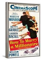 How to Marry a Millionaire-null-Framed Art Print