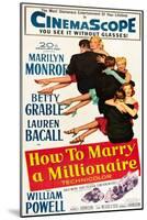 How to Marry a Millionaire-null-Mounted Art Print