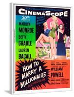 How to Marry a Millionaire-null-Framed Art Print