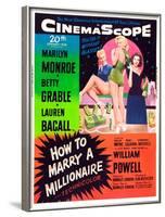 How to Marry a Millionaire-null-Framed Art Print