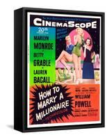 How to Marry a Millionaire-null-Framed Stretched Canvas