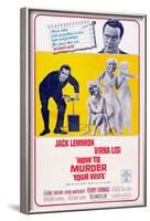 How to Murder Your Wife, Jack Lemmon, Virna Lisi, 1965-null-Framed Art Print