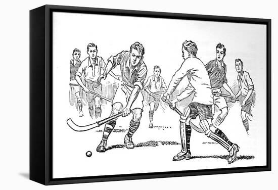 How to Play Hockey, 1937-null-Framed Stretched Canvas