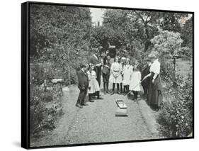 How to Read a Sun-Dial, Birley House Open Air School, Forest Hill, London, 1908-null-Framed Stretched Canvas