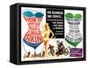 How to Stuff a Wild Bikini, half-sheet poster, 1965-null-Framed Stretched Canvas