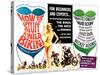 How to Stuff a Wild Bikini, half-sheet poster, 1965-null-Stretched Canvas