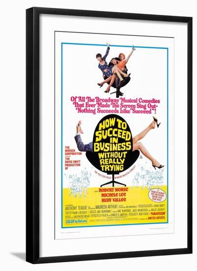 How to Succeed in Business Without Really Trying-null-Framed Art Print