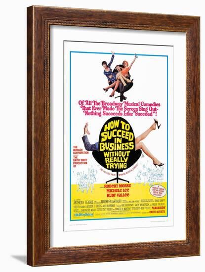 How to Succeed in Business Without Really Trying-null-Framed Art Print