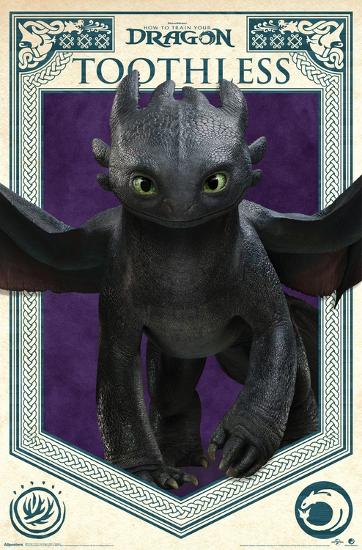 'How To Train Your Dragon (2025) - Toothless' Posters | AllPosters.com