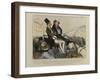 How Violent are These Poor People?-Honore Daumier-Framed Giclee Print