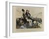 How Violent are These Poor People?-Honore Daumier-Framed Giclee Print