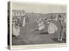 How We Keep Our Nurses Fit in South Africa, Sisters Playing Cricket-Henry Marriott Paget-Stretched Canvas