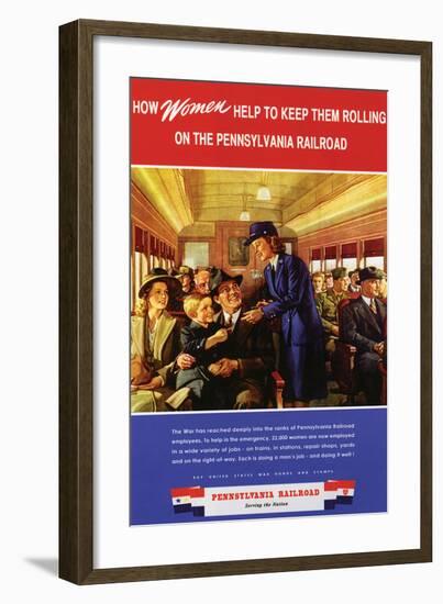 How Women Help-null-Framed Art Print