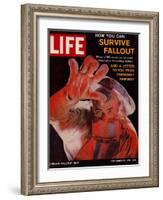 How You Can Survive Fallout, September 15, 1961-Ralph Morse-Framed Photographic Print