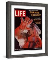 How You Can Survive Fallout, September 15, 1961-Ralph Morse-Framed Photographic Print