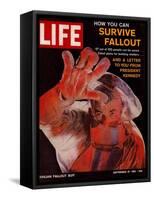 How You Can Survive Fallout, September 15, 1961-Ralph Morse-Framed Stretched Canvas